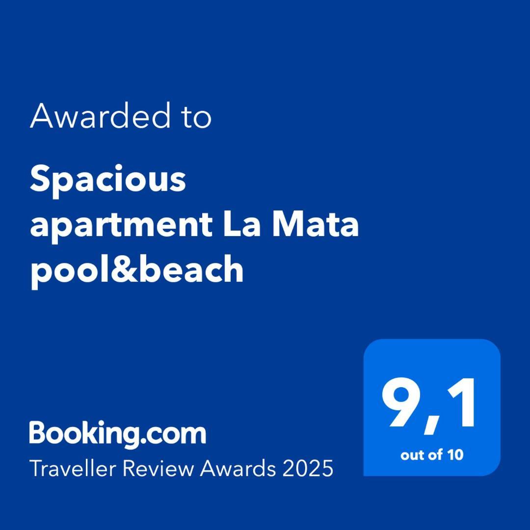 Spacious Apartment La Mata Pool&Beach Торевьиа Экстерьер фото